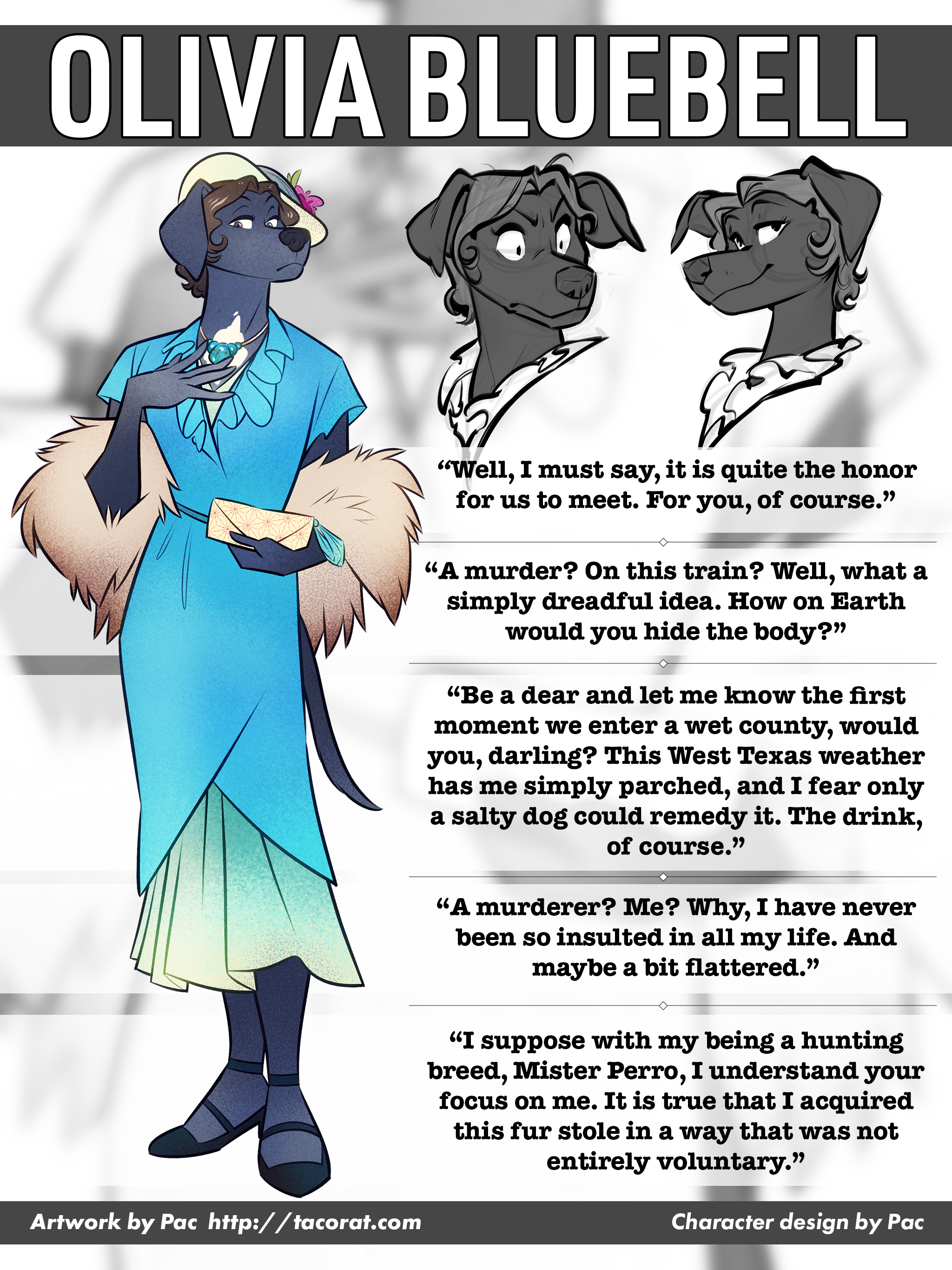 Olivia Bluebell Artwork